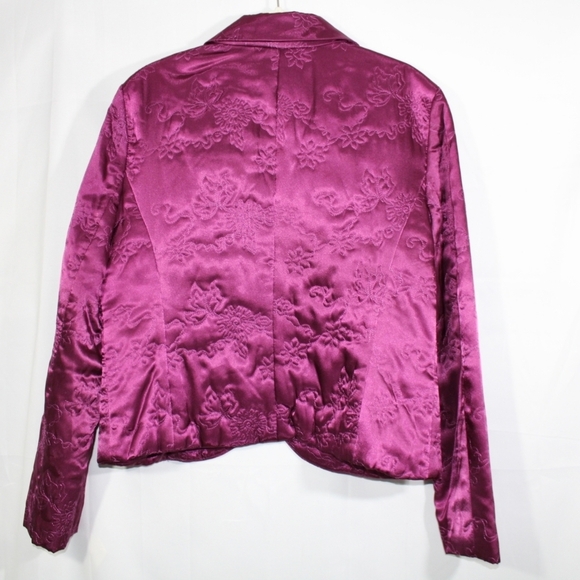 W Work to Weekend Quilted Blazer Jacket Size 6 - Picture 8 of 9